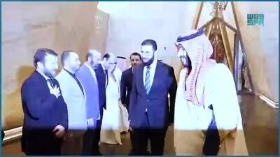 ببینید| جولانی با بن سلمان در ریاض دیدار کرد