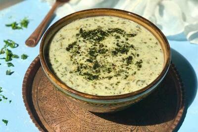 آموزش آشپزی / طرز تهیه آش دوغ اردبیلی اصیل و خوشمزه و راز نبریدن آش دوغ