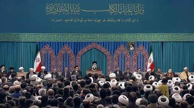 شرکت‌کنندگان در مسابقات بین‌المللی قرآن کریم با رهبر انقلاب دیدار کردند