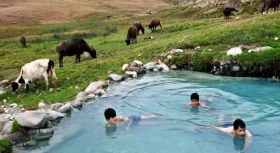 سفر به ایران قدیم؛ آبتنی در «آبگرم سرعین» در دوران قاجار