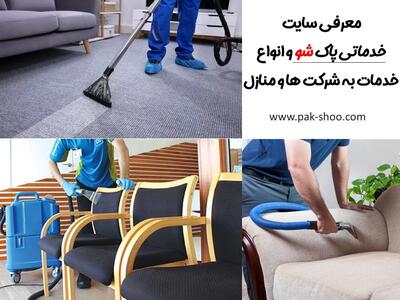 معرفی سایت خدماتی پاک شو ارائه دهنده خدمات برای شرکت‌ها و منازل