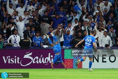 گل سوم الهلال عربستان به پرسپولیس در لیگ نخبگان آسیا توسط الدوساری