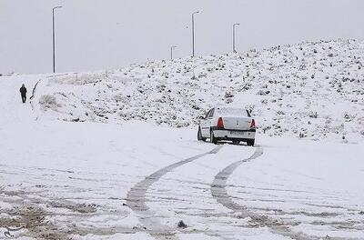 برف و کولاک در انتظار اردبیل