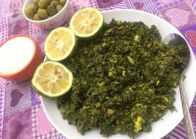 طرز تهیه نرگسی اسفناج، غذای سنتی زمستانی مخصوص وگن ها