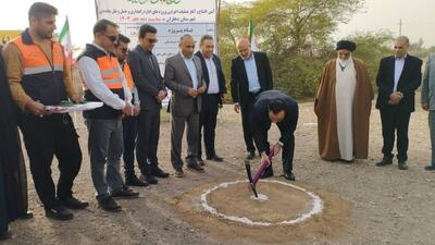 ۸۱ طرح عمرانی و اقتصادی در دهلران بهره برداری و کلنگ زنی شد