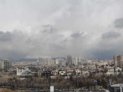 تصویر منتشر شده از تهران در روزی‌که هوا آلوده نیست/ عکس