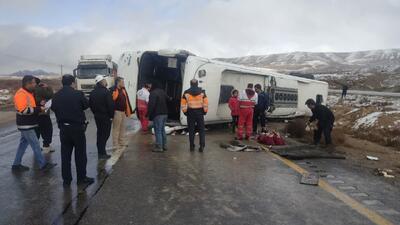 سانحه رانندگی جاده دلیجان به اصفهان