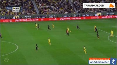 گل کریستیانو رونالدو مقابل الفیحا (النصر 3-0 الفیحا) - پارس فوتبال