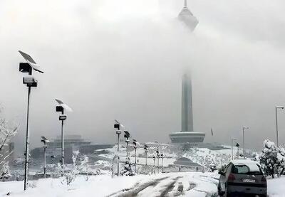 بارش برف در این مناطق تهران/ دما منفی 18 درجه