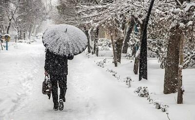 بارش برف شدید و کولاک در این مناطق کشور تا آخر هفته/ نقشه