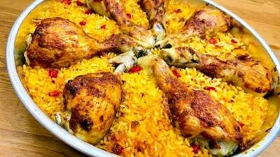 طرز تهیه یک غذای مجلسی با ران مرغ و سبزیجات