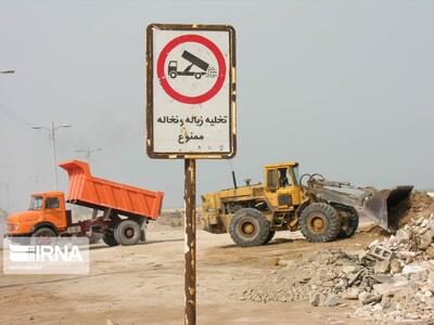 افزون بر پنج هزار تُن پسماند و نخاله ساختمانی در قشم جمع‌آوری شد