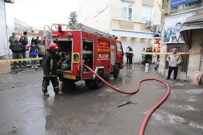 مهمانپذیری در مشهد دچار آتش سوزی شد