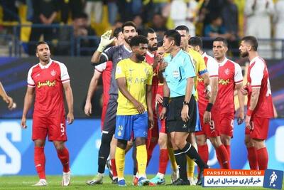 قضاوت داور ازبکستانی در بازی پرسپولیس و النصر عربستان - پارس فوتبال