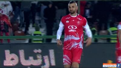 گل اول پرسپولیس به گل گهر توسط سردار دورسون - پارس فوتبال