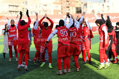 تیم زنان پرسپولیس قهرمان شد