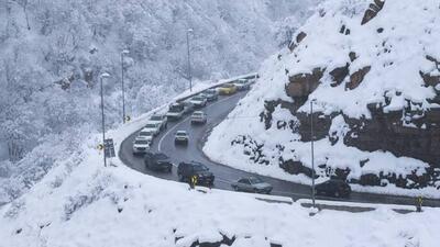 جاده برفی کندوان