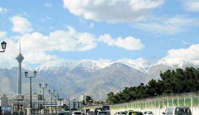 تغییر دما در تهران؛ از سردی به گرما و بارش!