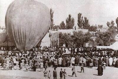 (تصاویر) سفر به تهران قدیم؛ وقتی اولین فیل را در تهران هوا کردند