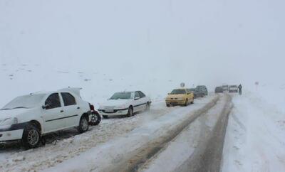 هشدار نسبت به یخبندان در جاده های کوهستانی مازندران