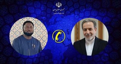 عراقچی خواستار تلاش سازمان همکاری اسلامی و وزرای خارجه کشور‌های عربی و اسلامی برای برگزاری نشست اضطراری شد