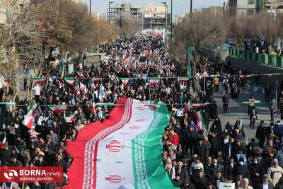 راهپیمایی ۲۲ بهمن در شهرستان ری