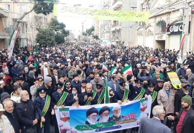 راهپیمایی ۲۲ بهمن مشت محکم مردم ایران بر دهان امریکا بود