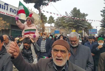 اهالی تربت حیدریه در جشن چهل و شش سالگی انقلاب اسلامی سنگ تمام گذاشتند