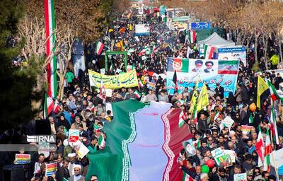 موج عظیم ملت ایران در راهپیمایی ۲۲ بهمن پاسخ به زیاده گویی استکبار است