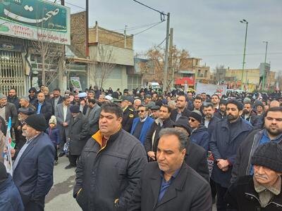 حماسه اردستانی‌ها در چهل و ششمین جشن پیروزی انقلاب