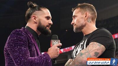 اخبار WWE | سی ام پانک و سث رالینز؛ دو سوپراستار، یک دشمنی بی‌پایان - پارس فوتبال