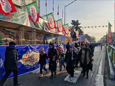 گزارشی از راهپیمایی ۲۲ بهمن ۱۴۰۳ در تهران