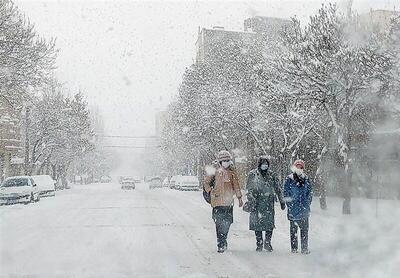 بوران برف و باران شدید در کمین ۱۰ استان