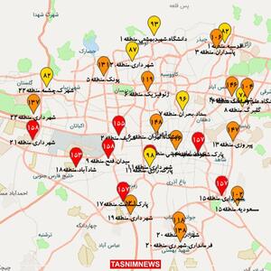 عکس/ آژیر قرمز برای وضعیت آلودگی هوای تهران | اقتصاد24