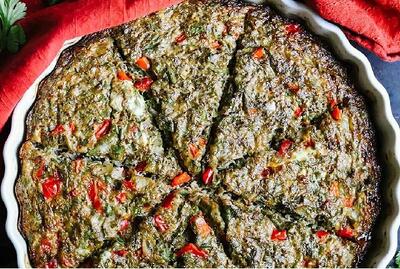 طرز تهیه کوکو لوبیا سبز با گوشت چرخ‌ کرده تبریزی |  انصاف نیوز