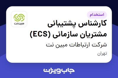 استخدام کارشناس پشتیبانی مشتریان سازمانی (ECS) - آقا در شرکت ارتباطات مبین نت