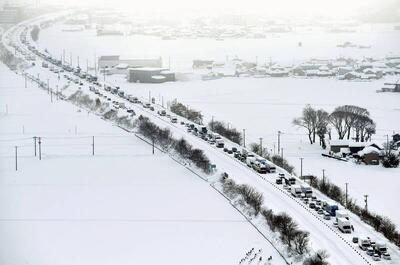 دست کم ۸ کشته و ۵۱ مصدوم در پی برودت هوا در ژاپن