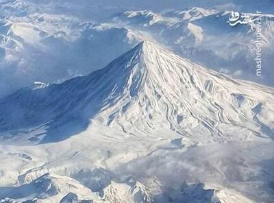 تصویری از دماوند باشکوه در لنز جهانگرد اسپانیایی