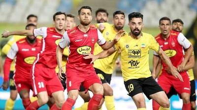 گزارش زنده: سپاهان 1 - پرسپولیس 0