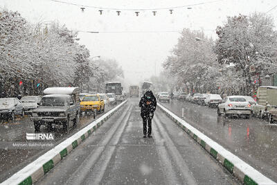 آغاز بارش‌های پراکنده در کردستان