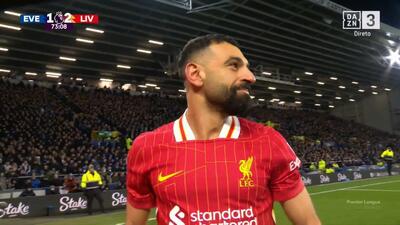 گل دوم لیورپول به اورتون (محمد صلاح)