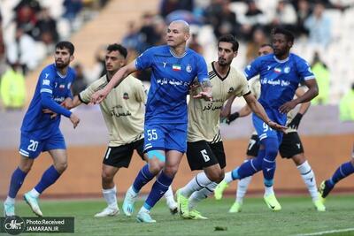 یک هشتم نهایی جام حذفی| شمس آذر 0-0 استقلال (نیمه اول)