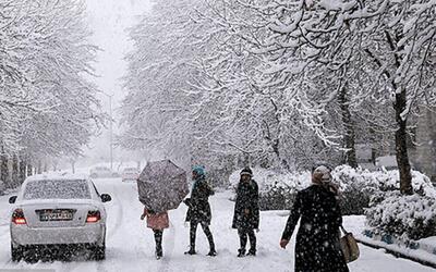 آغاز بارش برف در مناطق شمالی تهران + جزییات