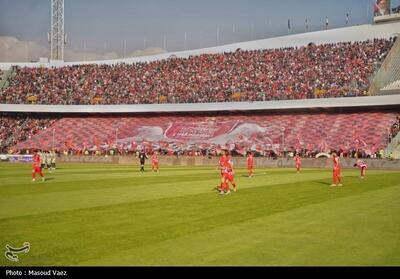 وضعیت ورزشگاه آزادی درآستانه بازی پرسپولیس-النصر