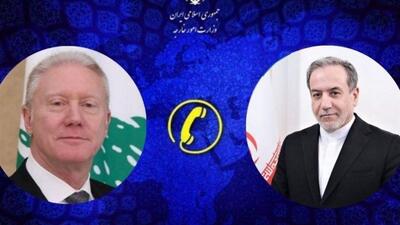 گفت‌وگوی عراقچی با همتای لبنانی درباره پروازهای دو کشور