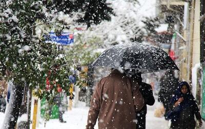 بارش برف و باران در محورهای ۵ استان / این دو محور مواصلاتی مسدود شد