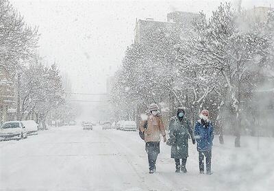 گزارش هواشناسی ۲۷ بهمن ۱۴۰۳/باران و برف در ۹ استان