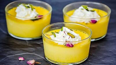 طرز تهیه ماقوت یزد؛ دسر خوشمزه و شفاف با نشاسته