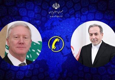 گفتگوی عراقچی با همتای لبنانی درباره پرواز‌های دو کشور