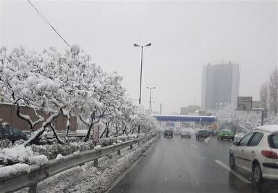 تهران یخبندان می‌شود/ برف و باران دوشنبه مهمان پایتخت نشینان می‌شود